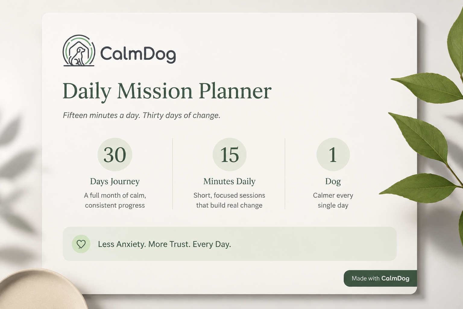 Daily Mission Planner